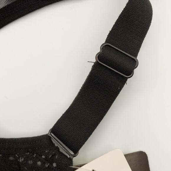 Wacoal Zipper-Front Sports Bra - Size 30D - NWT - Picture 4 of 12